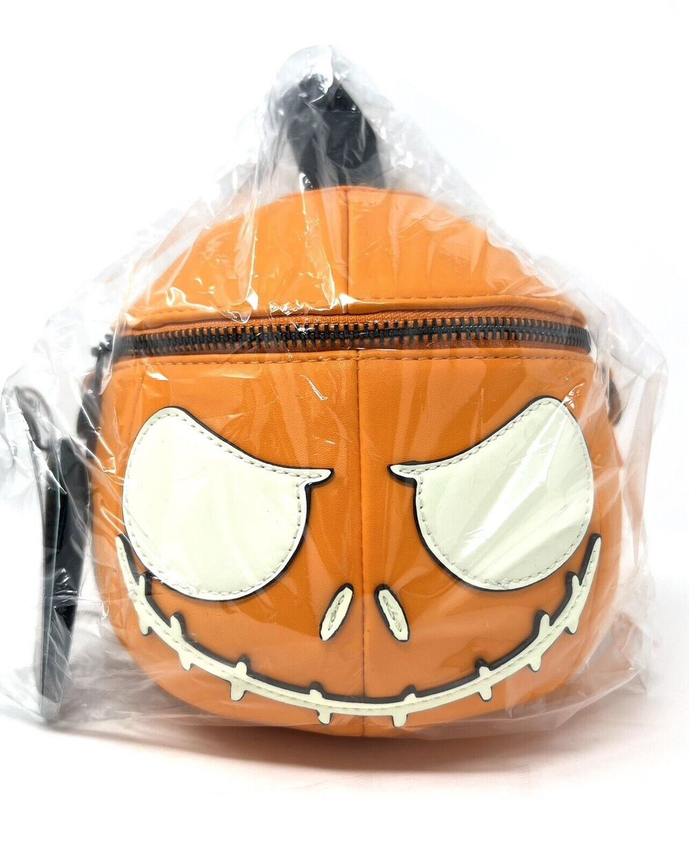 Loungefly Jack Skellington Pumpkin Crossbody Bag Glow in the Dark GITD NBC